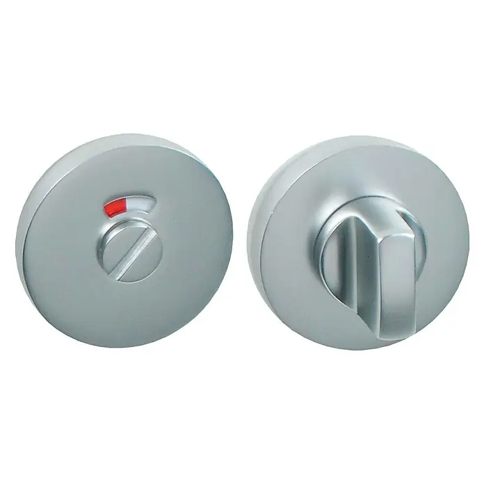Condena - Diámetro: 49 mm, Plateado, Puertas para WC