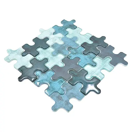 Mosaikfliese Puzzle Crystal Mix XCM PT03G