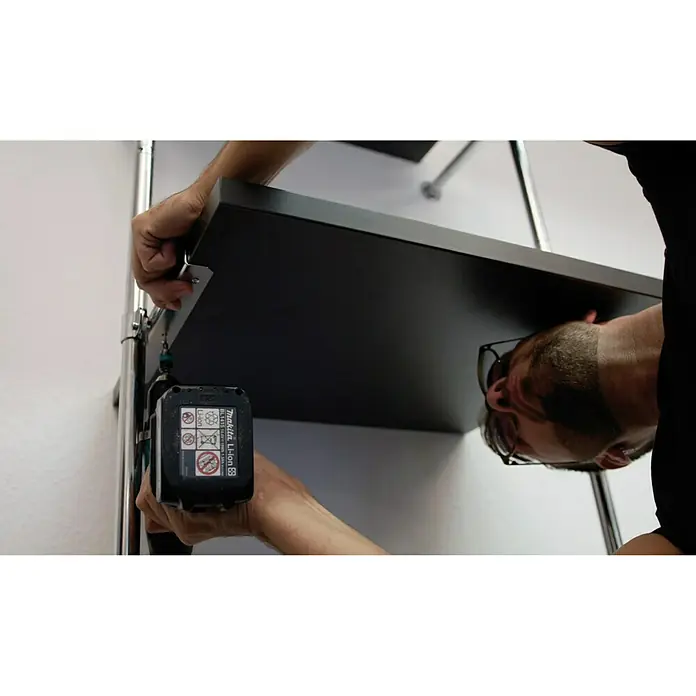Easy Connect Regalbodenträger - Passend für: Easy Connect Regalsystem, 2 Stk. - Anwendungsbeispiel