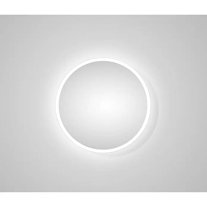 DSK LED-Lichtspiegel Silver Space - Durchmesser: 60 cm - Vorderansicht