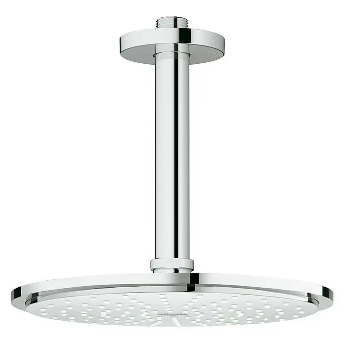 Grohe Kopfbrausen-Set Rainshower Cosmopolitan 210 - Durchmesser: 21 cm, 9,5 l/min bei 3 bar, Deckenmontage, Chrom - Vorderansicht