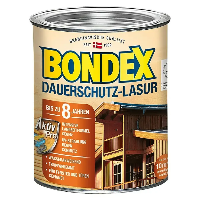 Bondex Dauerschutzlasur - Rio-Palisander, 750 ml, Glänzend