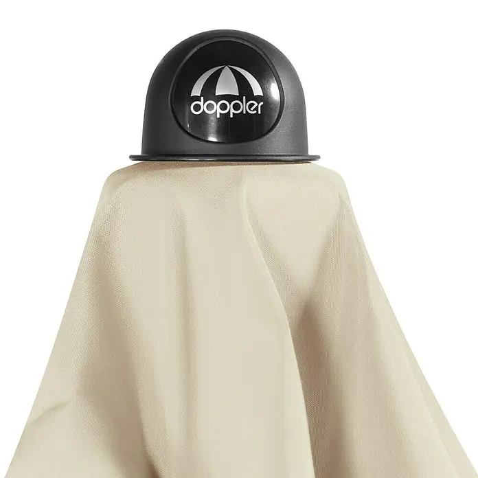 Doppler Active Kurbelschirm Auto Tilt - Natur, Durchmesser: 320 cm - Detailaufnahme