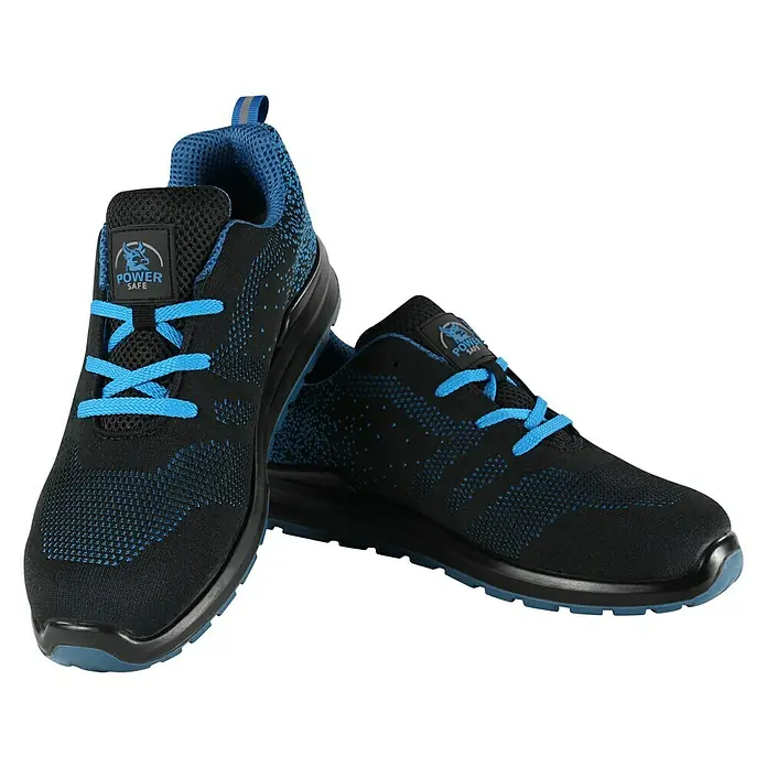 Sicherheitshalbschuh Blue Star - Schwarz/Blau, 45, S1