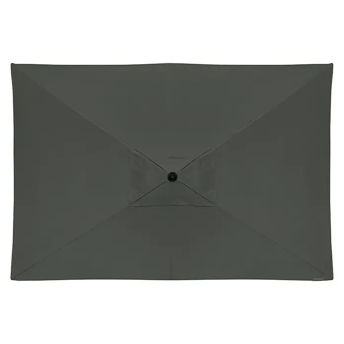 Doppler Active Sonnenschirm Auto Tilt - Anthrazit, 300 x 200 cm - Ansicht von oben
