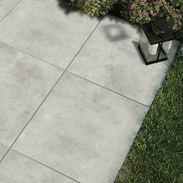 Terrassenfliese METROPOLIS LIGHT - 59,3 x 59,3 x 2 cm, Light Grey, Matt