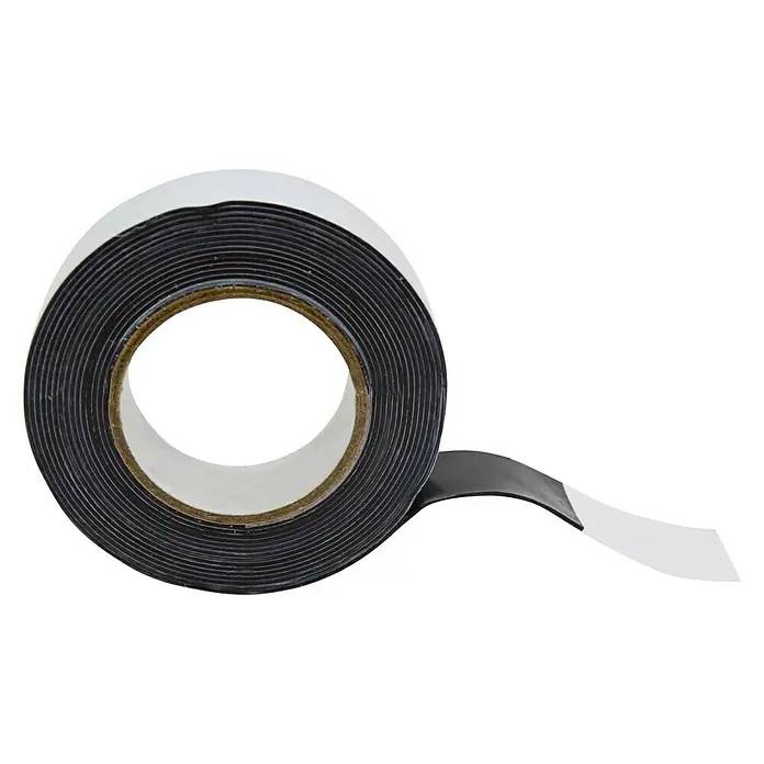 Cinta de reparación Autovulcanizable - Negro, L x An: 2,5 m x 19 mm