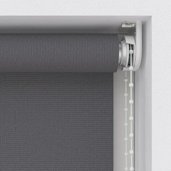 Expo Ambiente Rollo - B x H: 80 x 190 cm, Grau, Tageslichtdurchlässig - Detailaufnahme