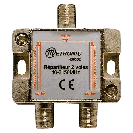 Metronic  Distribuidor F 1 In 2 Out