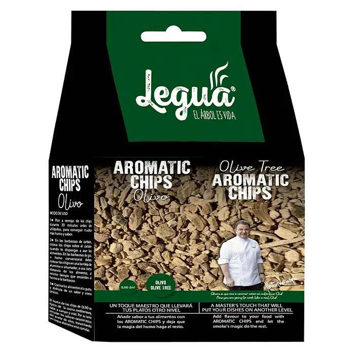 Legua Chips ahumadores - Madera de olivo