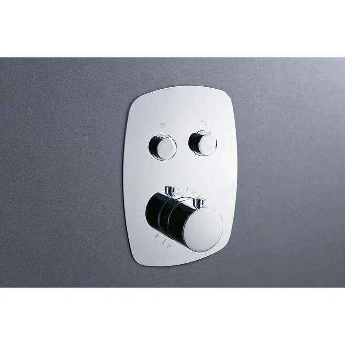 Imex Conjunto de ducha empotrado Hidra - Cromo