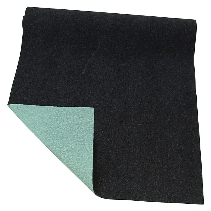 Rasenteppich - L x B: 200 x 100 cm, Anthrazit, Mit Noppen - Ansicht von oben