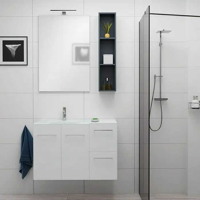 Camargue Espacio Badmöbel-Set H21 - 90 cm, Mira - Stimmungsaufnahme