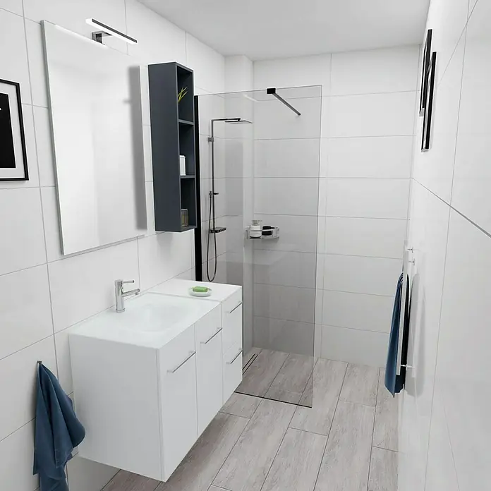 Camargue Espacio Badmöbel-Set H21 - 90 cm, Mira - Stimmungsaufnahme