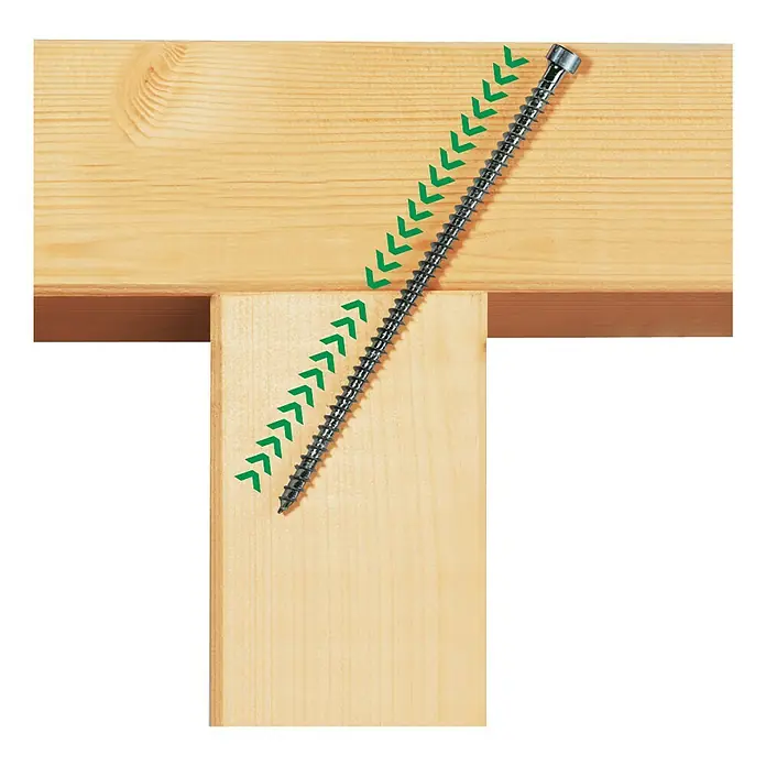 Spax Holzschraube IN.FORCE - Ø x L: 6 x 180 mm, WIROX Oberfläche, T-Star plus, 6 Stk.