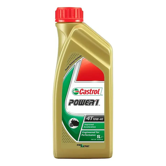Castrol Power 1 Motoröl 4T - 10W-40, 1 l - Vorderansicht