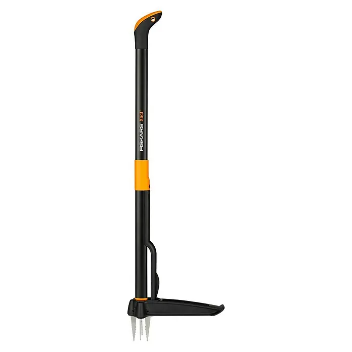 Fiskars Xact Alat za vađenje korova - S krakovima za dohvaćanje, Duljina: 100 cm - Pogled s desne strane