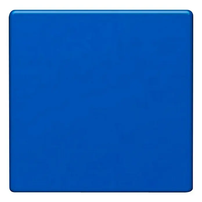 Polistiren ploča Protex - Plave boje, 50 cm x 50 cm x 3 mm, PVC - Pogled sprijeda