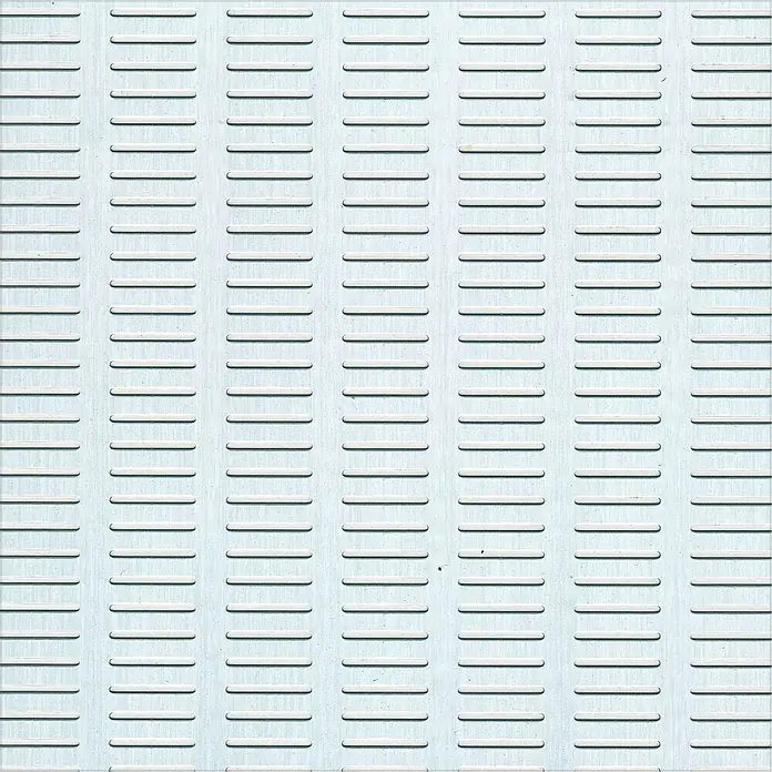 Kantoflex Žljebasta aluminjska ploča - 1.000 x 200 mm, Debljina: 0,7 mm, Aluminij, Eloksirano - Pogled s lijeve strane