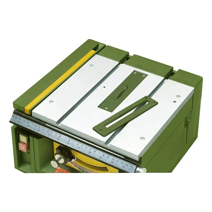 Proxxon Tischkreissäge FET No 27070 - 200 W, Drehzahl: 7.000 U/min, Schnitttiefe: 1 - 22 mm - Vorderansicht