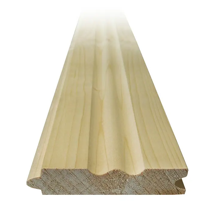 Blendenverbreiterung - Fichte/Tanne, 1.480 x 90 x 18 mm - Detailaufnahme