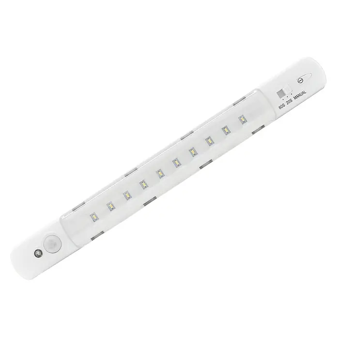Ritter Leuchten Podelementna LED svjetiljka - 1 W, 260 x 28 x 31 mm, Bijele boje - Pogled sprijeda