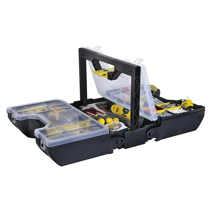 Stanley Werkzeugkoffer 3 in 1 - 31,2 x 23,4 x 42,6 cm - Rechte Seitenansicht