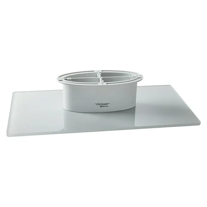 Voltomat HEATING Samostojeći i zidni kamin Flat - Bijele boje, 1.600 W