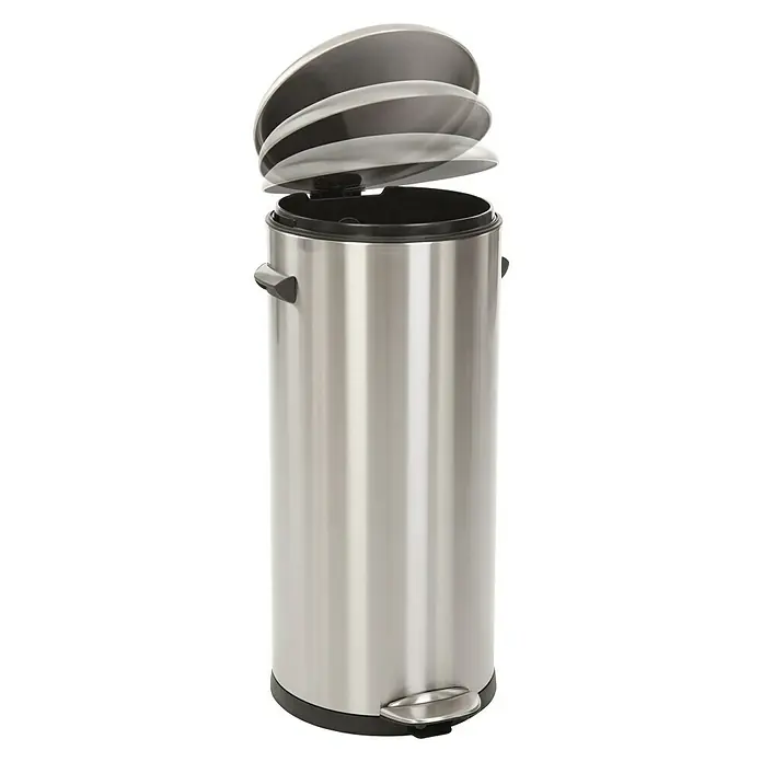 Vepa Bins Pedaalemmer - 30 l, Mat rvs, Ø x h: 29,2 x 66 cm, Metaal