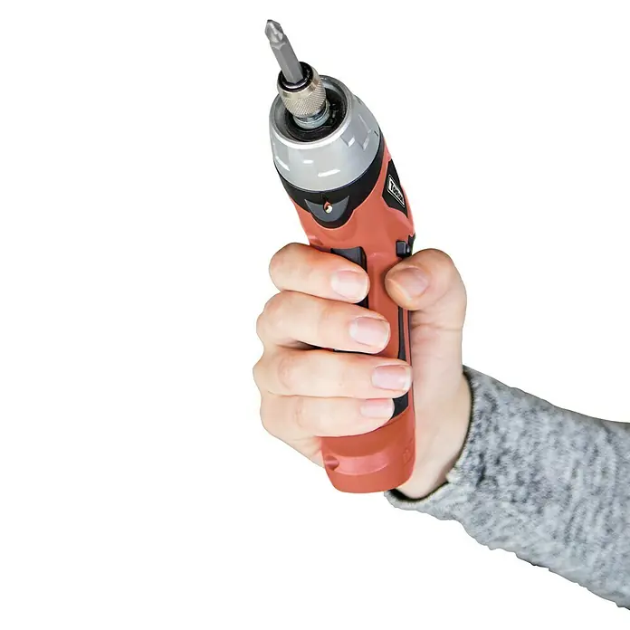 Toolson Akumulatorski odvijač PRO-AS 360 - 3,6 V, Litij-ionska, 1,5 Ah, 1 baterija, 200 okr/min - Pogled sprijeda