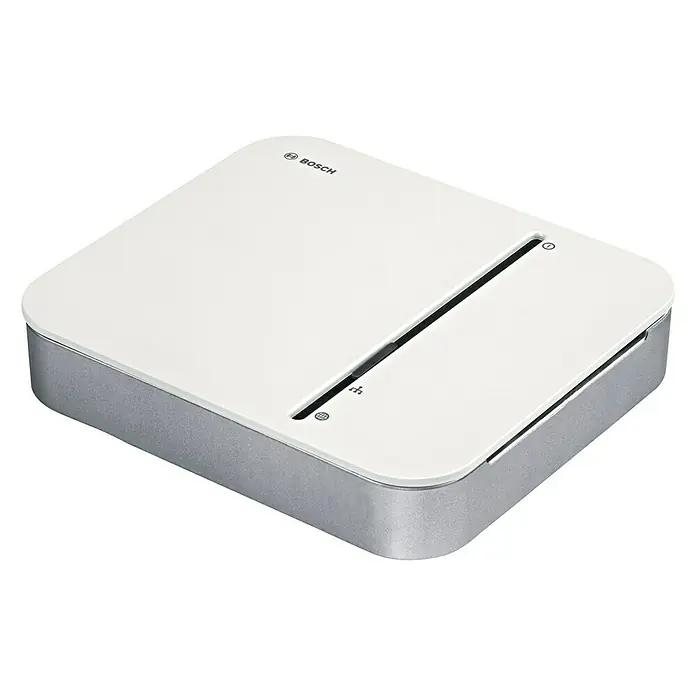 Bosch Smart Home Controller - Reichweite Funk: > 100 m (Freifeld), 35 x 135 x 120 mm, Bosch Smart Home System - Rechte Seitenansicht