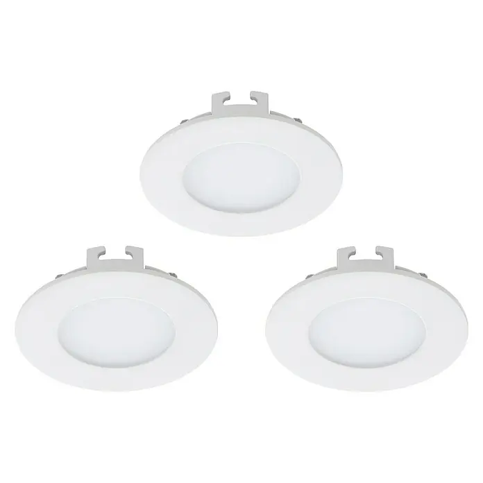 Tween Light Led-inbouwverlichtingset Tinus - 8,1 W, Wit, 3 st., Warm wit - Zicht van beneden
