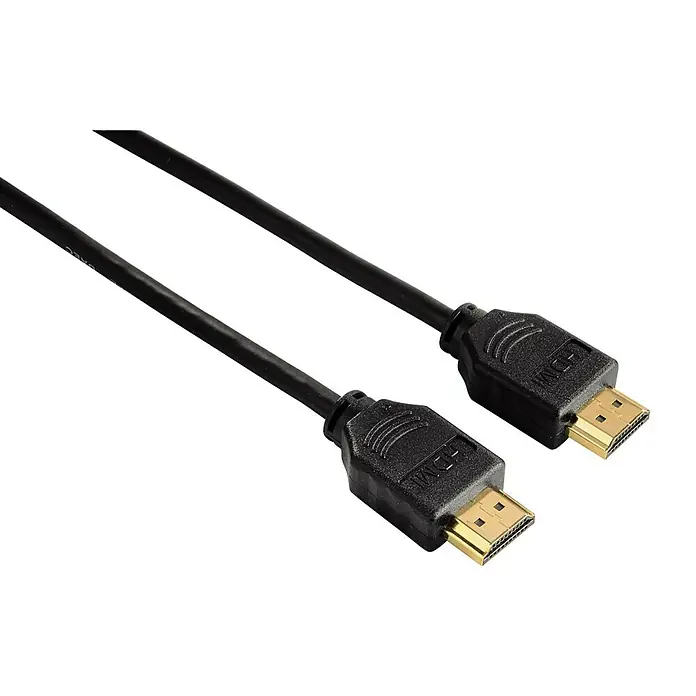 Hama HDMI-Kabel - 1,5 m, Vollgeschirmt, Vergoldete Kontakte, 10,2 Gbit/s