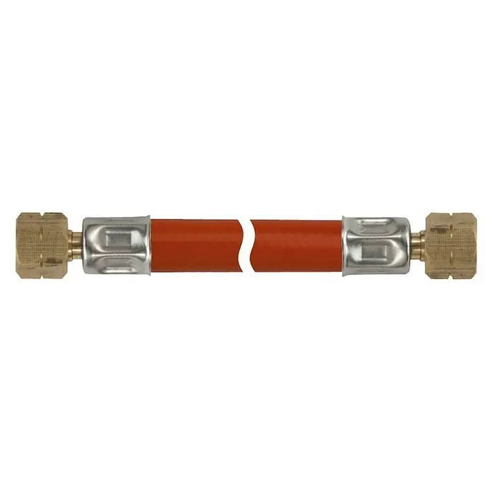 Talamex Gasschlauch - 2 x G¼″ Linksgewinde, Länge: 60 cm - Vorderansicht