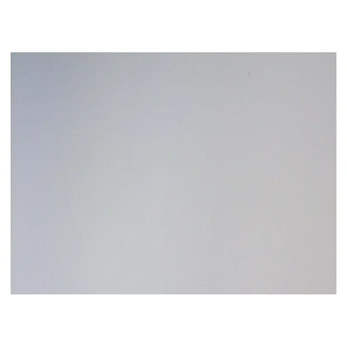 Bauallzweckplatte Fixmaß - Weiß, 1.200 x 600 x 6 mm - Ansicht von oben