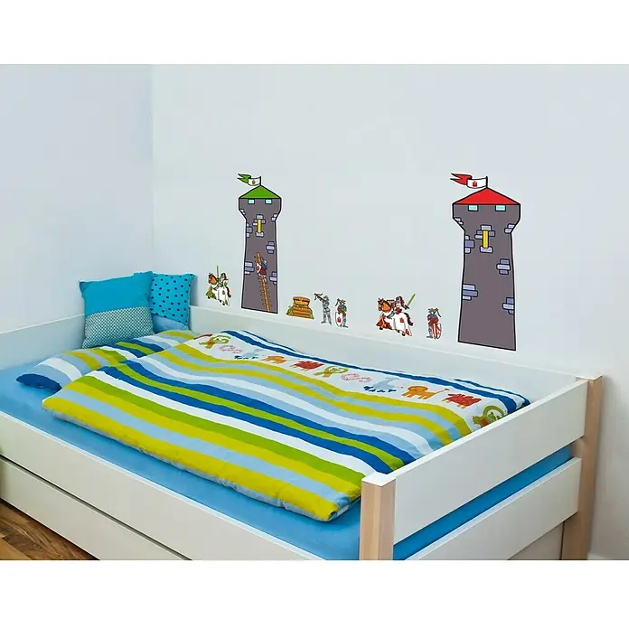 Wandtattoo - Ritter, 24 x 68 cm - Stimmungsaufnahme