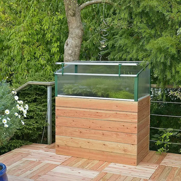 Hochbeet - 102 x 57,5 x 72 cm, Nutzfläche: 0,58 m², Lärche