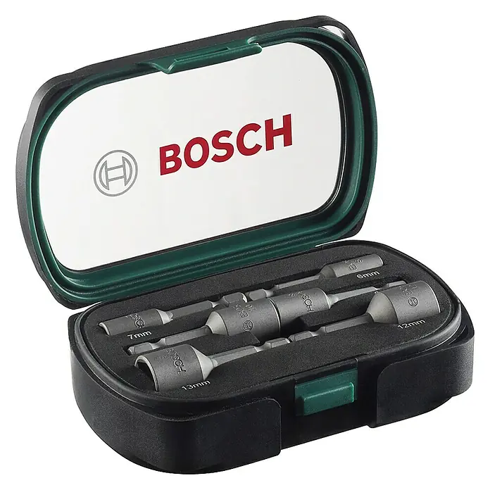 Bosch Dopsleutelset - 6 -delig - Zijaanzicht links