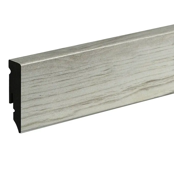 Profiles and more Podna kutna lajsna KU51L Alaska pinija - 2,4 m x 15 mm x 50 mm, Ravni oblik - Pogled s lijeve strane