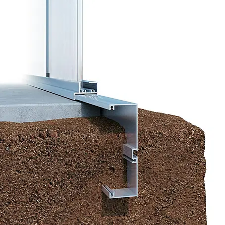 KGT  Fundamentrahmen für Gewächshaus Linea II