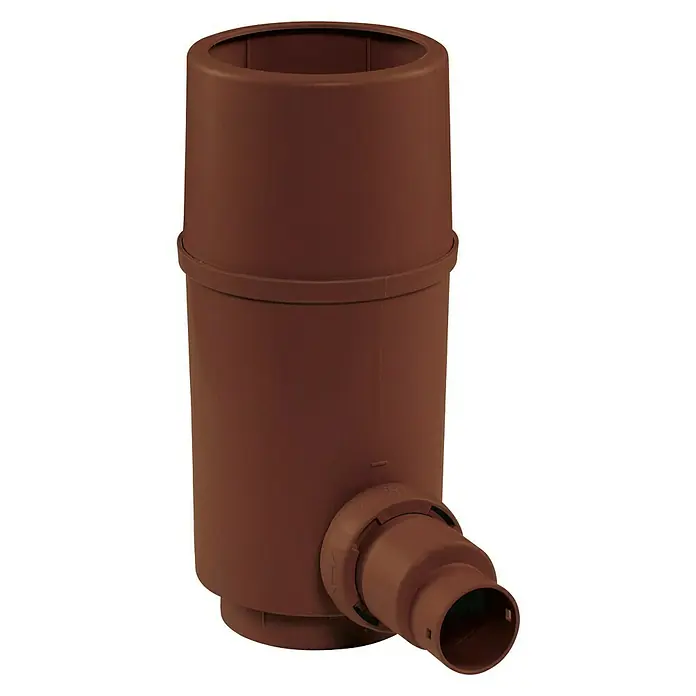 Garantia Fallrohrfilter Regendieb Pro - 1¼″, Braun - Vorderansicht