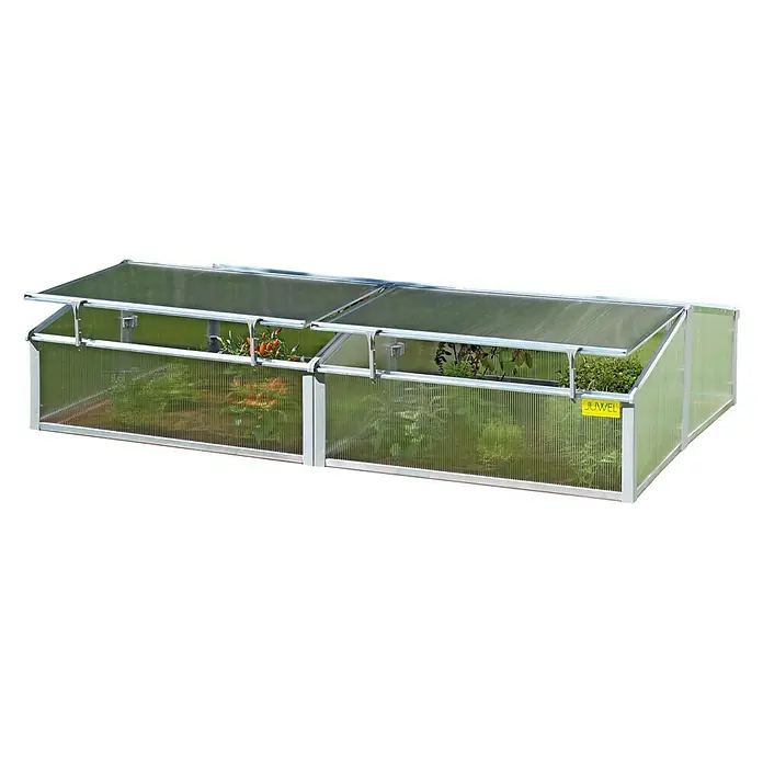 Juwel Easy Fix Visoka gredica za sadnju Thermohaus - 100 x 200 x 40 cm - Pogled sprijeda