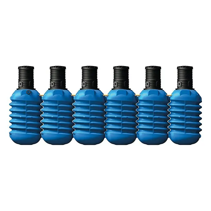 4rainz Regenwassertank Komplettpaket Modularis Garten-Comfort - 15.000 l (6 x 2.500 l), Begehbar - Vorderansicht