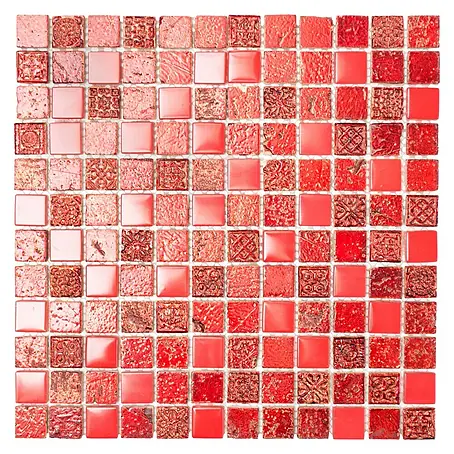Mosaikfliese Quadrat Crystal Mix XCM CB 92