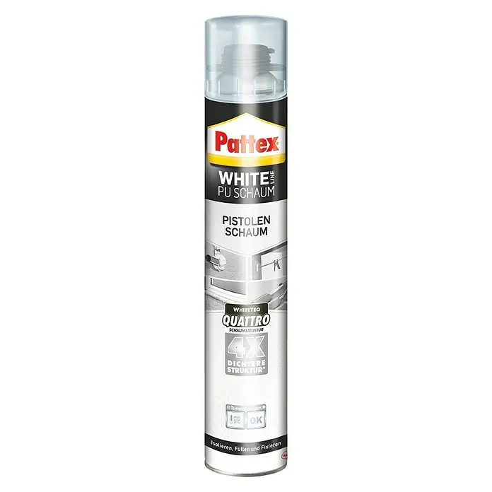 Pattex Pistolenschaum White Line - 750 ml - Vorderansicht