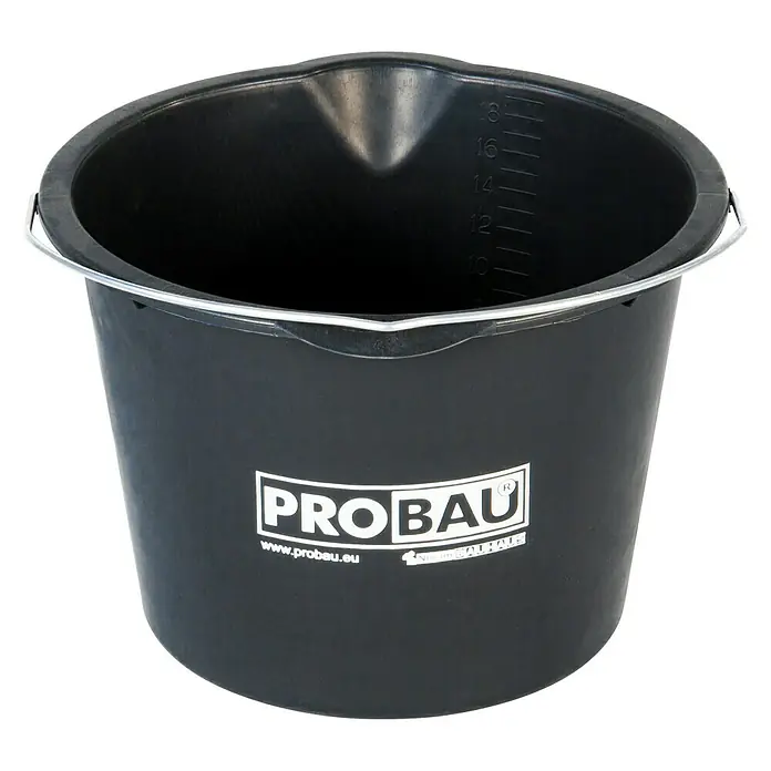 Probau Baueimer - Fassungsvermögen: 20 l, Ausguss - Ansicht von oben