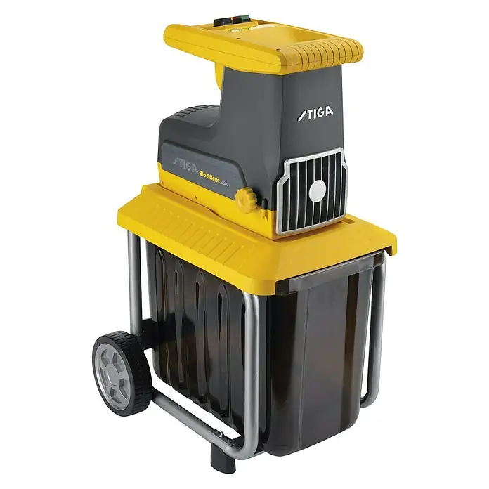 Stiga Elektro-Leisehäcksler Bio Silent 2500 - 2.500 W, Max. Astdurchschnitt: 4 cm