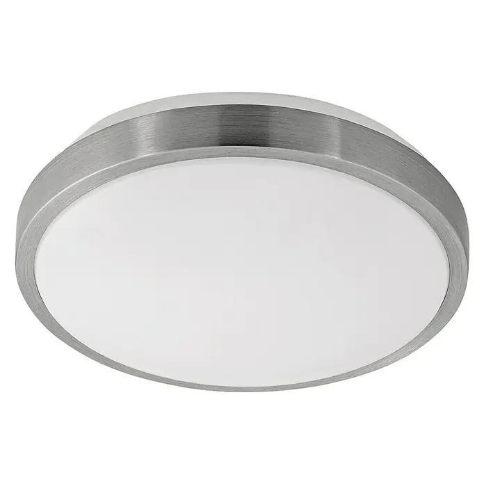 Eglo Zidna i stropna LED svjetiljka Competa 1 - 22 W, Bijelo-srebrne boje, 245 mm - Pogled sprijeda