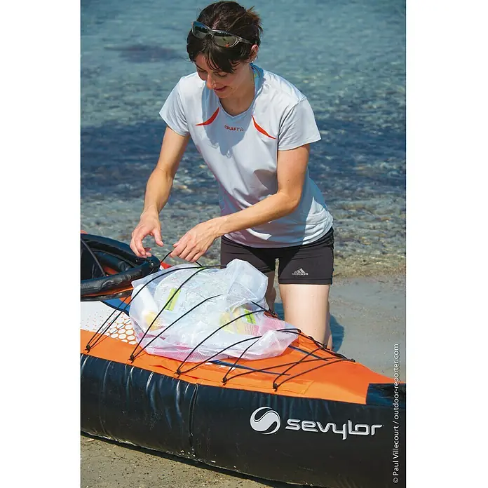 Sevylor Kajak Pointer K2 - 440 x 85 cm, Nutzlast: 180 kg, Geeignet für: 2 Personen - Vorderansicht