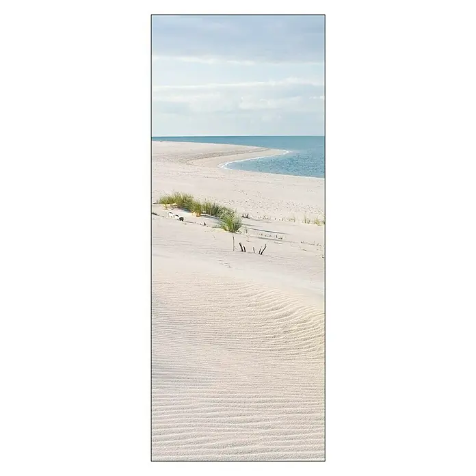 Glasbild Seaside Idyll - Seaside Idyll, B x H: 90 x 80 cm, 3 -tlg.